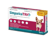 Simparica Trio For Dogs 1.25kg - 2.5kg x 3 Tablets (Gold) - Petworld