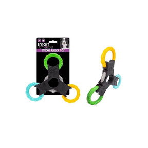 Triangle TPR Ring Dog Toy 27X27Cm - Petworld