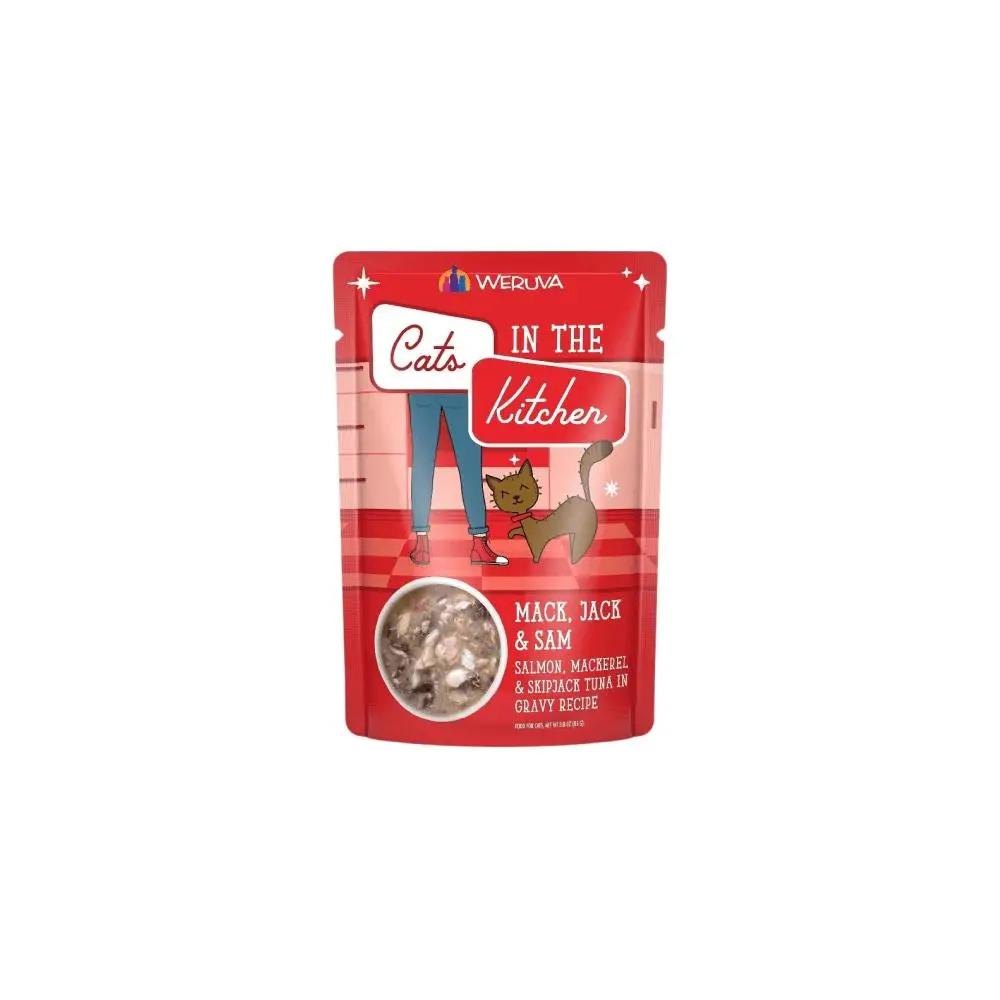 Weruva Mack Jack And Sam Wet Cat Food 85g